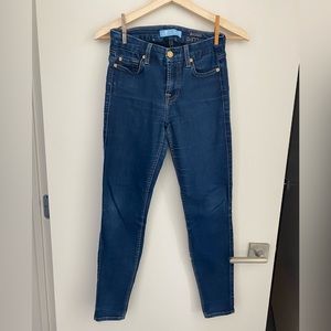 7 for all mankind ankle skinny jeans. Size 24.